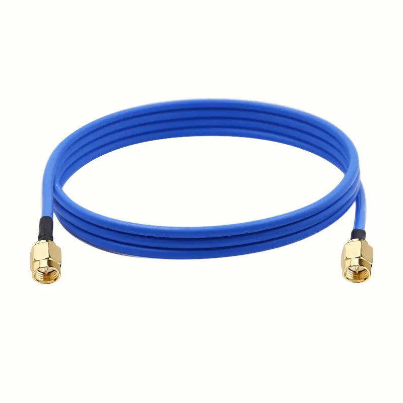 RG141 SMA Male to SMA Male Coaxial Cable 1 Meter 50 Ohm Low Loss RF Antenna Jumper Cable