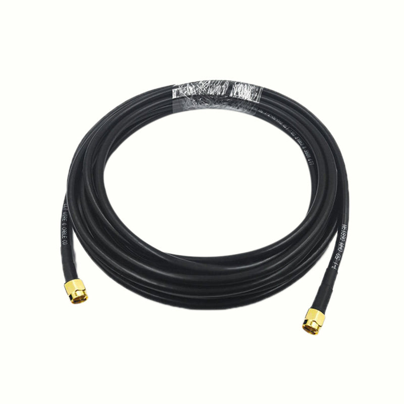 LMR195 Low Loss RF Coaxial Cable 1 Meter 50 Ohm Antenna Cable for Wireless Communication