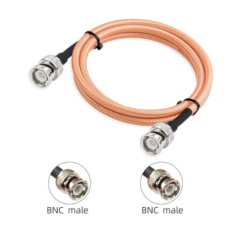 RG142 BNC Male to BNC Male Coaxial Cable 1 Meter 50 Ohm RF Antenna Cable
