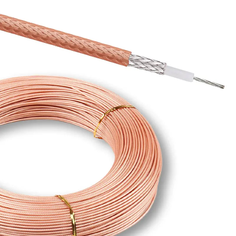 RG316 SMA Male to SMA Male Coaxial Cable 1 Meter 50 Ohm RF Antenna Jumper Cable Low Loss