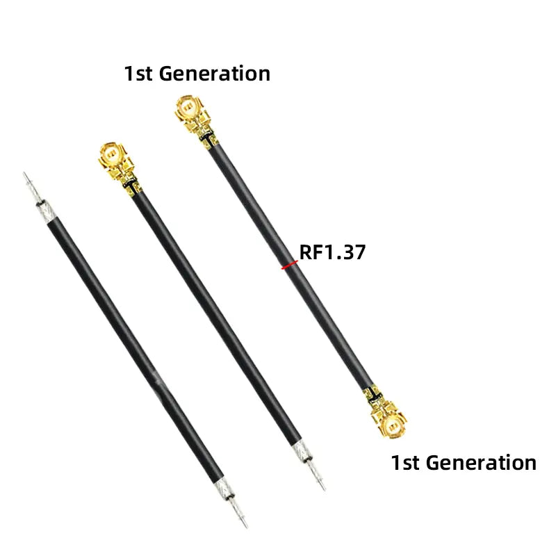 RF 1.37 IPEX1 to IPEX1 U.FL Cable | MHF1 Double End Micro Coaxial RF Cable for WiFi Bluetooth 4G LTE GPS Module