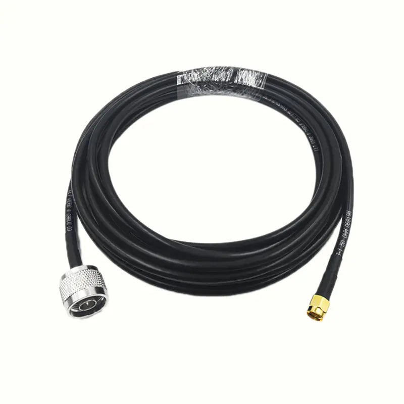 LMR195 SMA Male to N Male Coaxial Cable 1 Meter 50 Ohm Low Loss RF Antenna Cable
