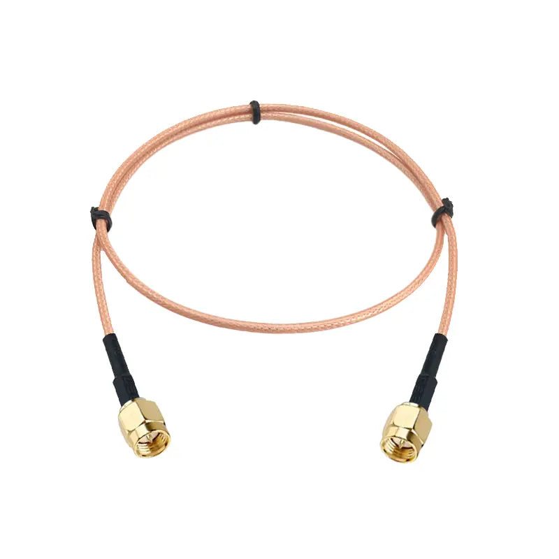 RG316 SMA Male to SMA Male Coaxial Cable 1 Meter 50 Ohm RF Antenna Jumper Cable Low Loss